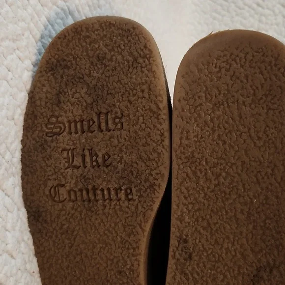 Juicy Couture genuine leather embroidered logo sherpa lined rubber sole t… - Picture 13 of 13